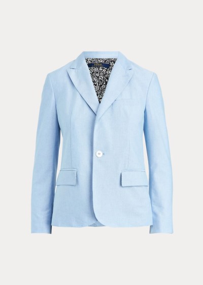 Women's Polo Ralph Lauren Cotton Oxford Blazers | 723018GFL